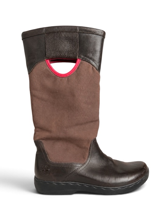 Timberland Shoes - Timberland Earthkeepers Climapath Tall Leather Boots Brown Pink Size 7